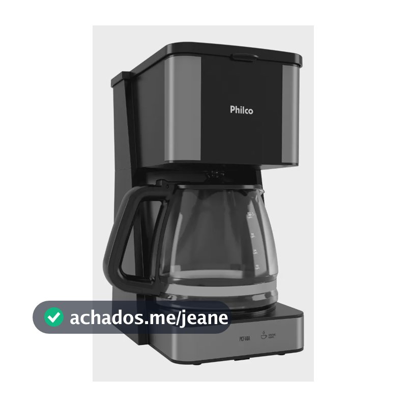Cafeteira Pcf40a 40 Cafezinhos 1,5l 950w Philco Cor Preto