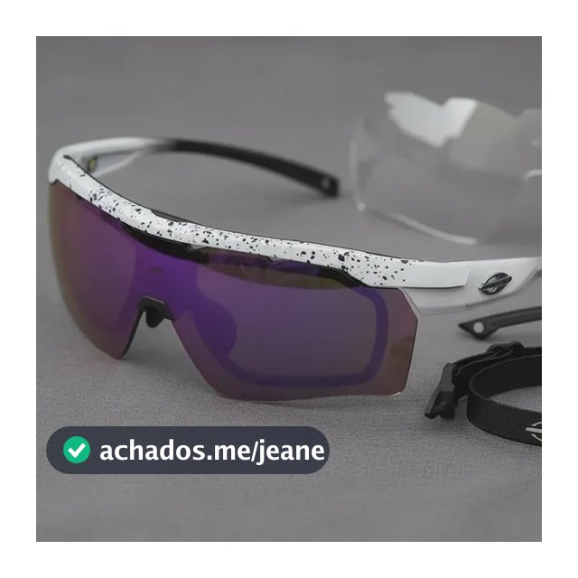Oculos Sol Mormaii Smash 2 Branco Esporte Beach Tennis Bike