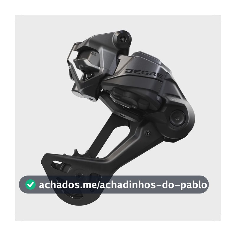 Câmbio Eletrônico Shimano Di2 M6250 12v Sem Bateria Mtb Preto Longo