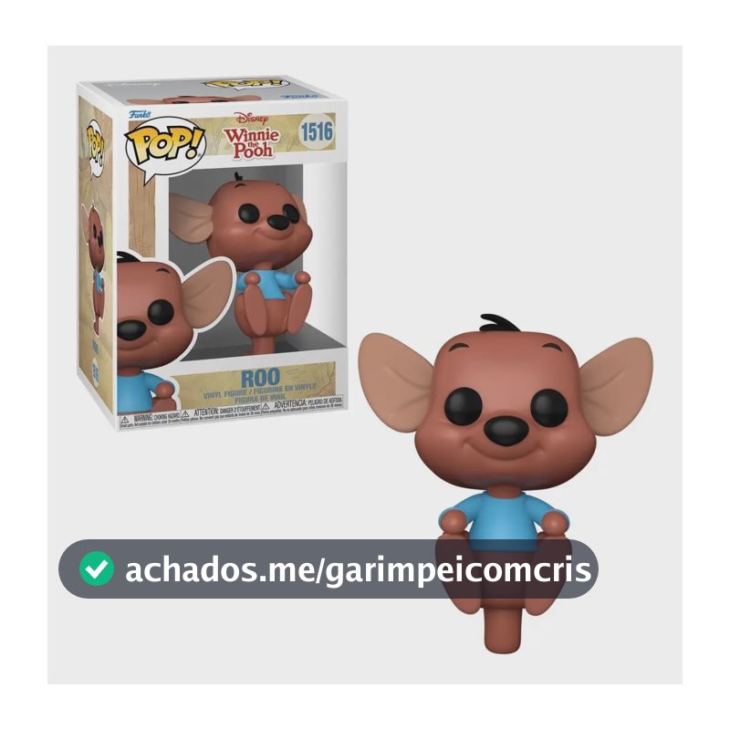 Boneco Funko Pop! Disney O Ursinho Pooh - Guru