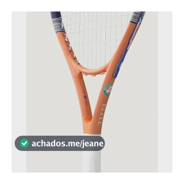 Raquete De Tênis Wilson Roland Garros Elite - Empunhadura L3 Terracota