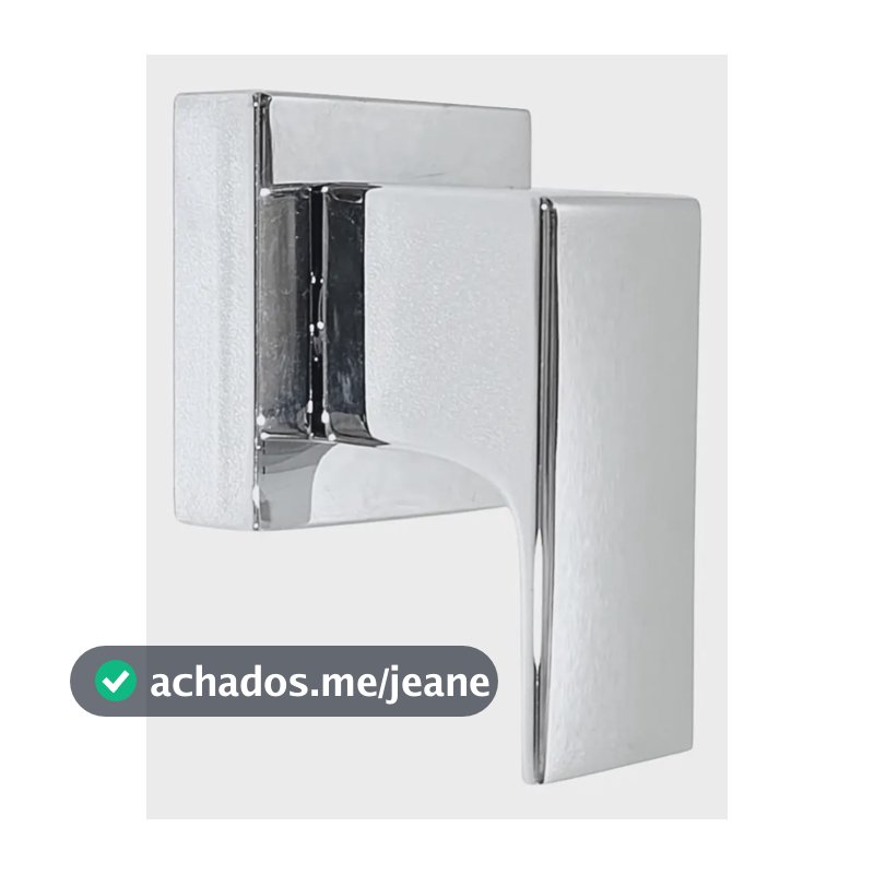 Acabamento Metal Alavanca Ísis P/ Registro Base Deca Cromado