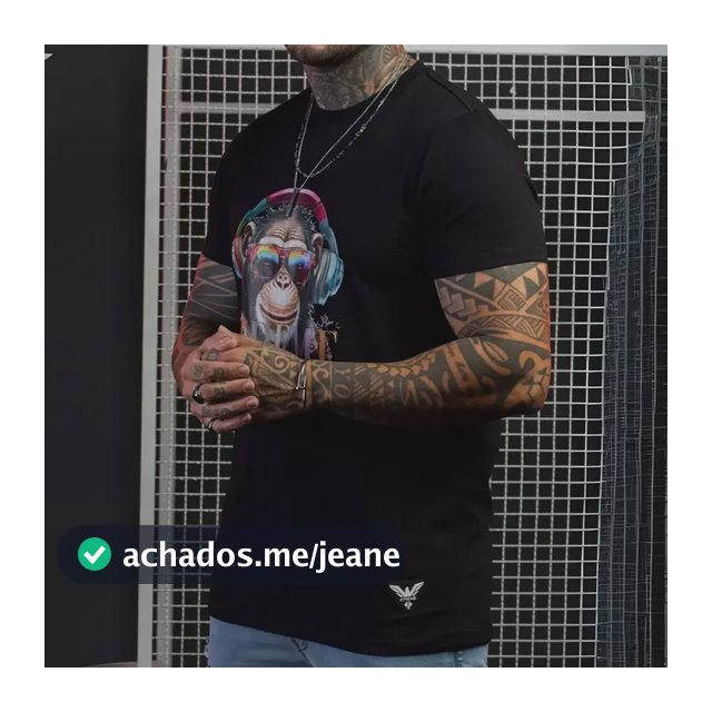 Camiseta Masculina Macia Premium Estampada