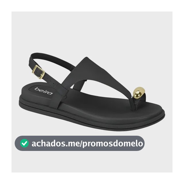 Sandália Feminina Conforto Dedo Beira Rio 8513113