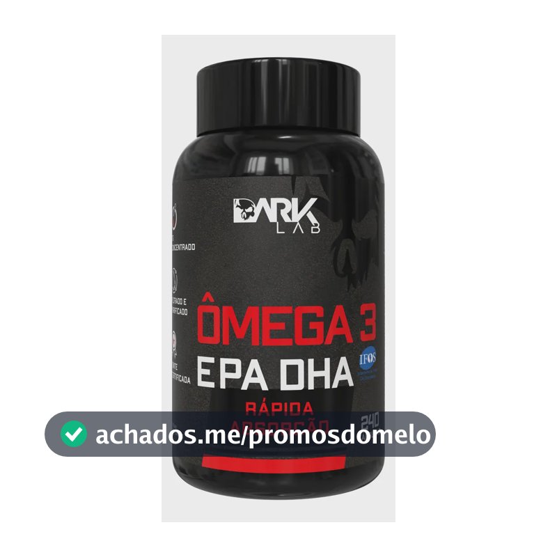 Ômega 3 Epa Dha 240 Cápsulas Dark Lab