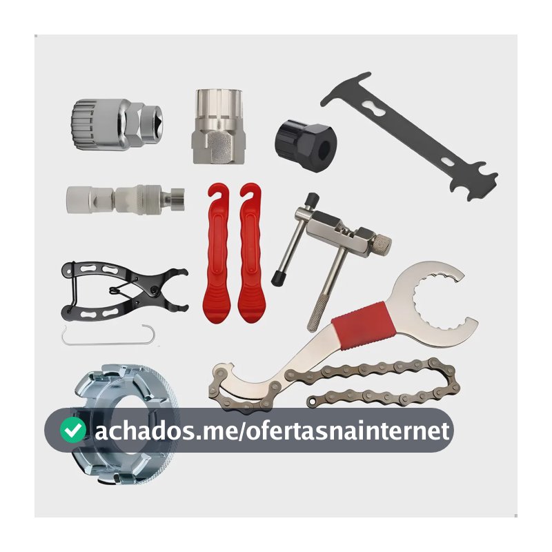 Kit de Ferramentas para Bicicleta Pedal Pulse – 11 Peças de Reparo Profissional