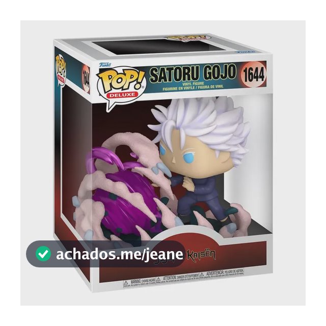 Boneco De Ação Funko Pop! Jiu-jutsu Kaisen Satoru Gojo De Lu