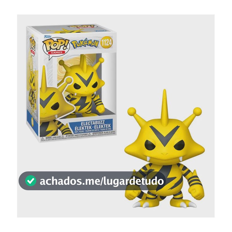 Boneco Funko Pop! Pokémon - Electabuzz