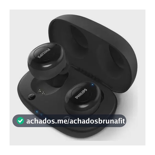 Fone Ouvido Tws Inear Preto Philips Fone De Ouvido