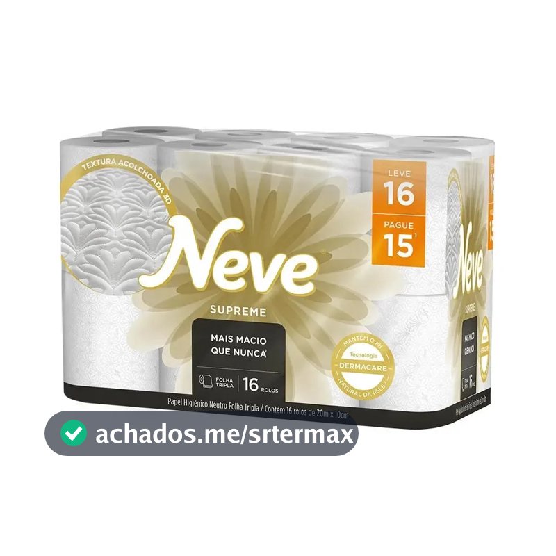 Neve Supreme 16 rolos