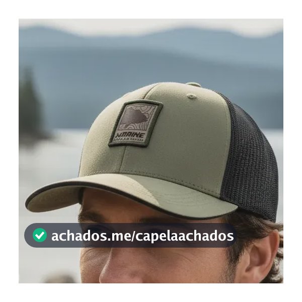 Boné Marine Sports Original Pesca Vários Modelos Alto Relevo Tucunaré Un