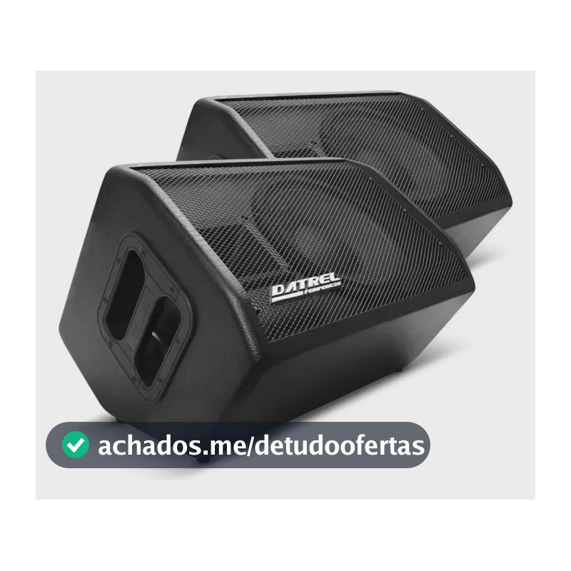 Caixa Som Ativa Passiva Monitor Retorno 400 Watts