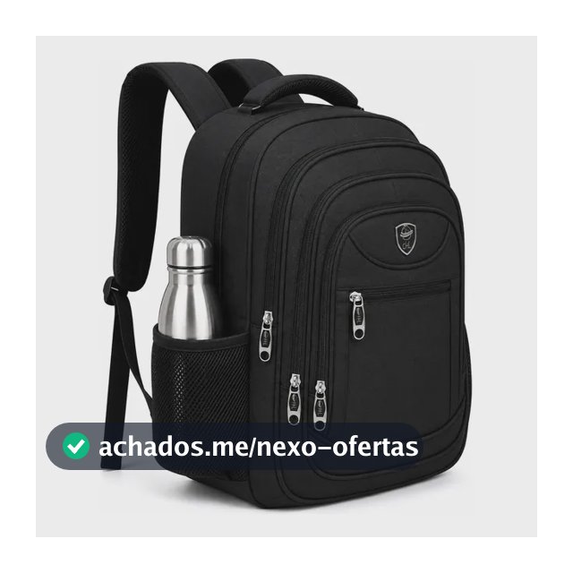 Mochila Masculina Chl Esportiva Top Fastbag Bolso Anti-furto