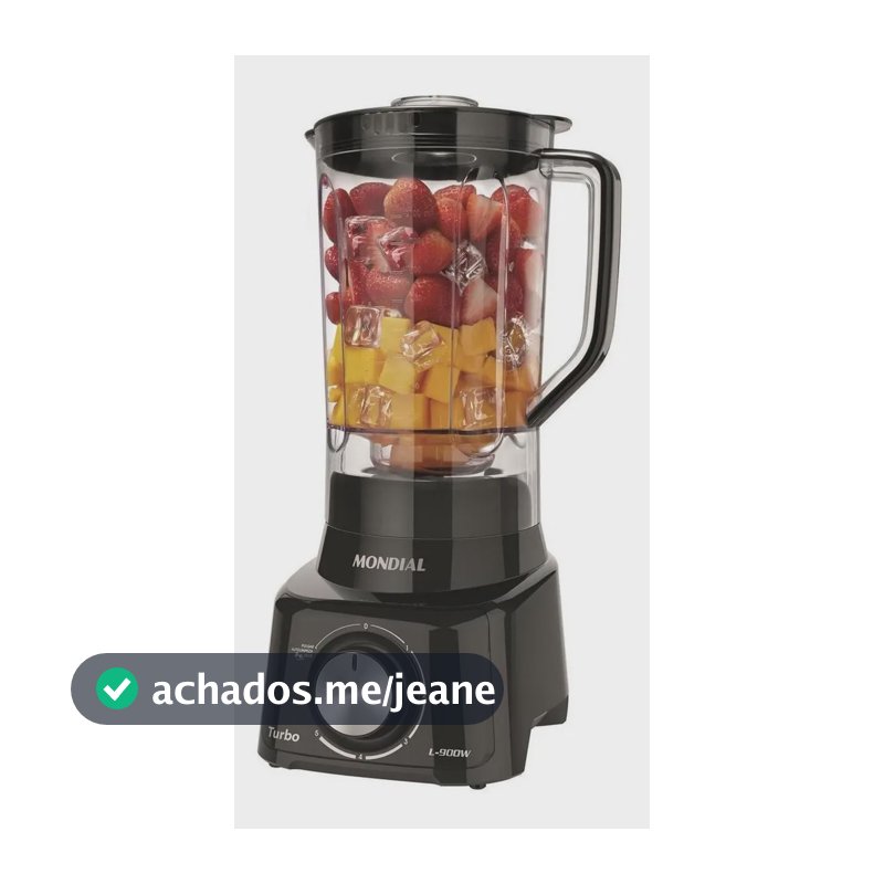 Liquidificador Turbo Full Mondial 900W - L-900 FB