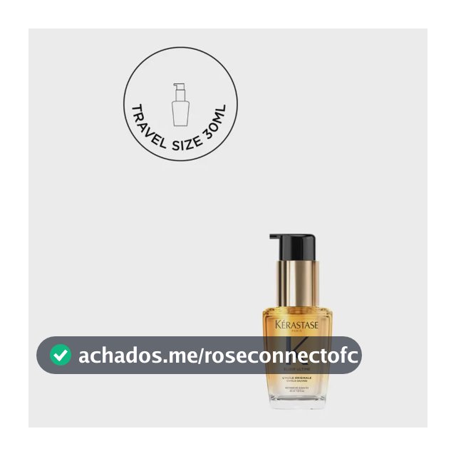 Óleo Capilar de Viagem Tamanho Mini Kérastase Elixir Ultime 30ml