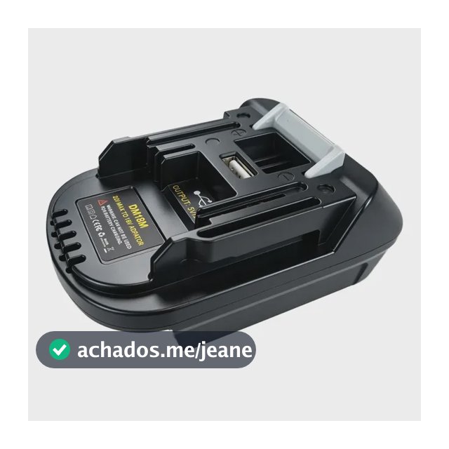 Adaptador Bateria Dewalt Milwaukee Para Makita