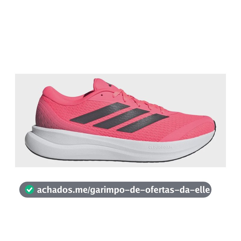 Tênis Masculino Runfalcon 6 adidas Rosa Liso 40 Br