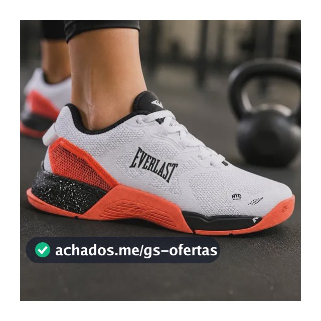 Tênis Feminino Crossfit Everlast Climber Pro 3 Academia Branco E Rosa Liso 37 Br