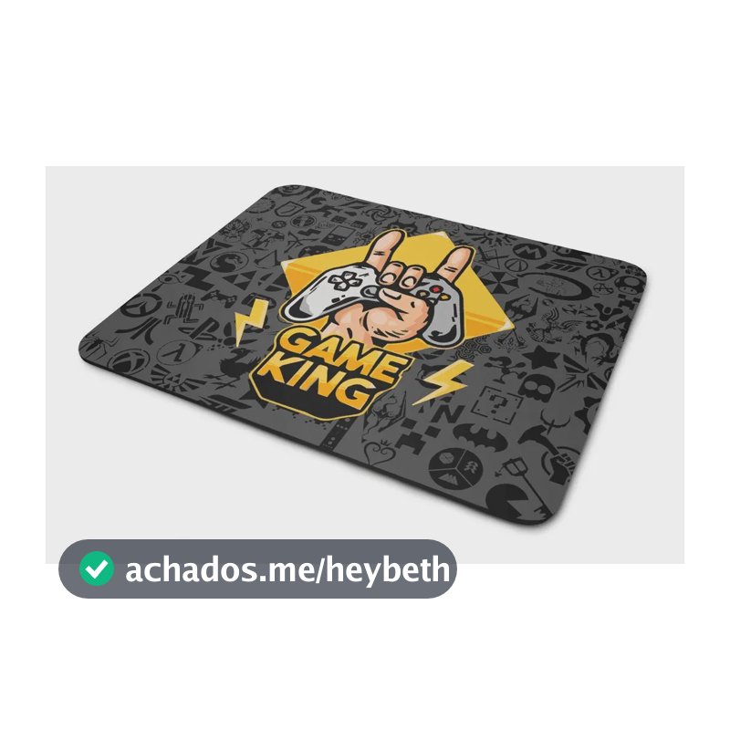 Mousepad Gamer - Game King