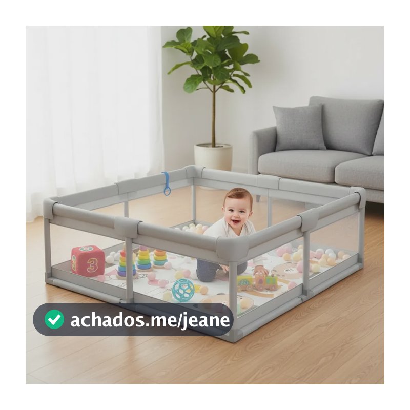 Cercadinho Bebê Grande  Cercado Portátil Dobrável De Seguro 180-200cm-brinquedo