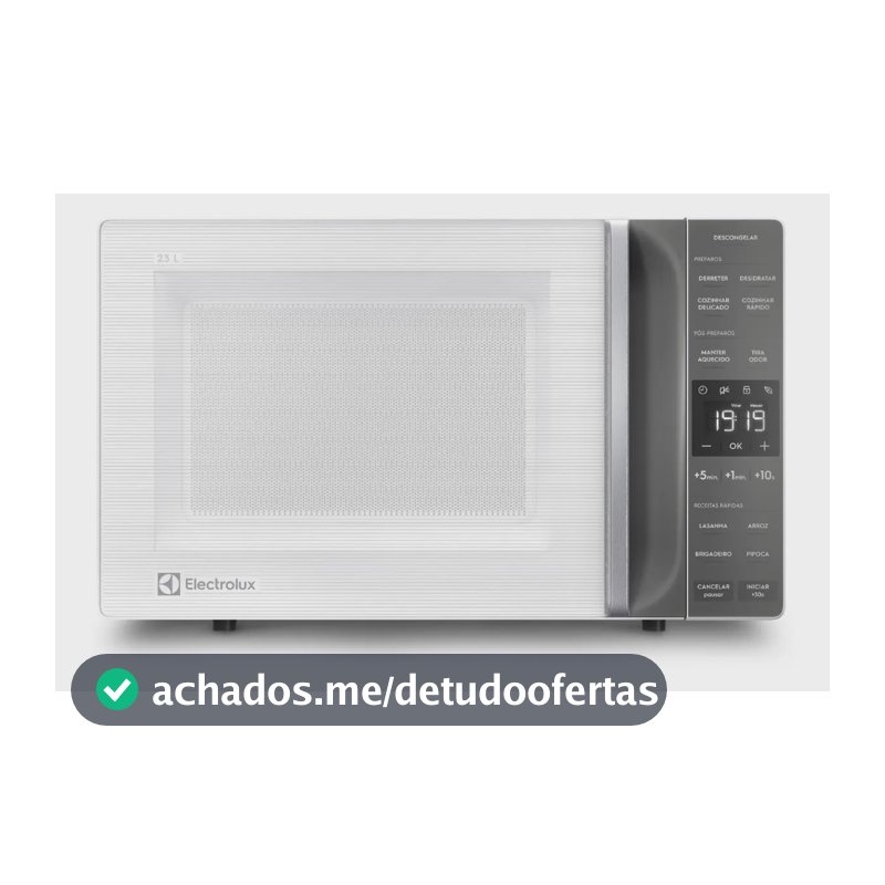 Micro-ondas Electrolux Branco 23L Efficient ME23B