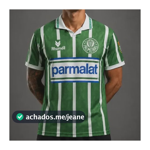 Camisa Palmeiras I Oficial Retrô Parmalat 1994