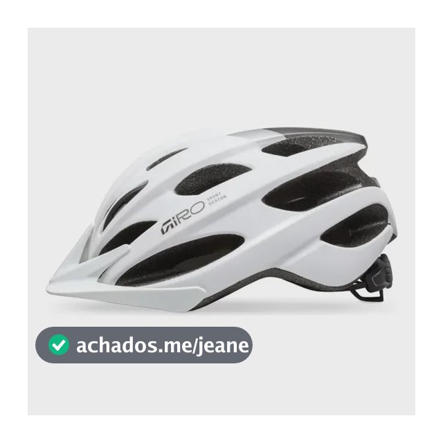 Capacete Giro Revel Ciclismo Mtb Speed Branco 54-61cm Tamanho 54-61