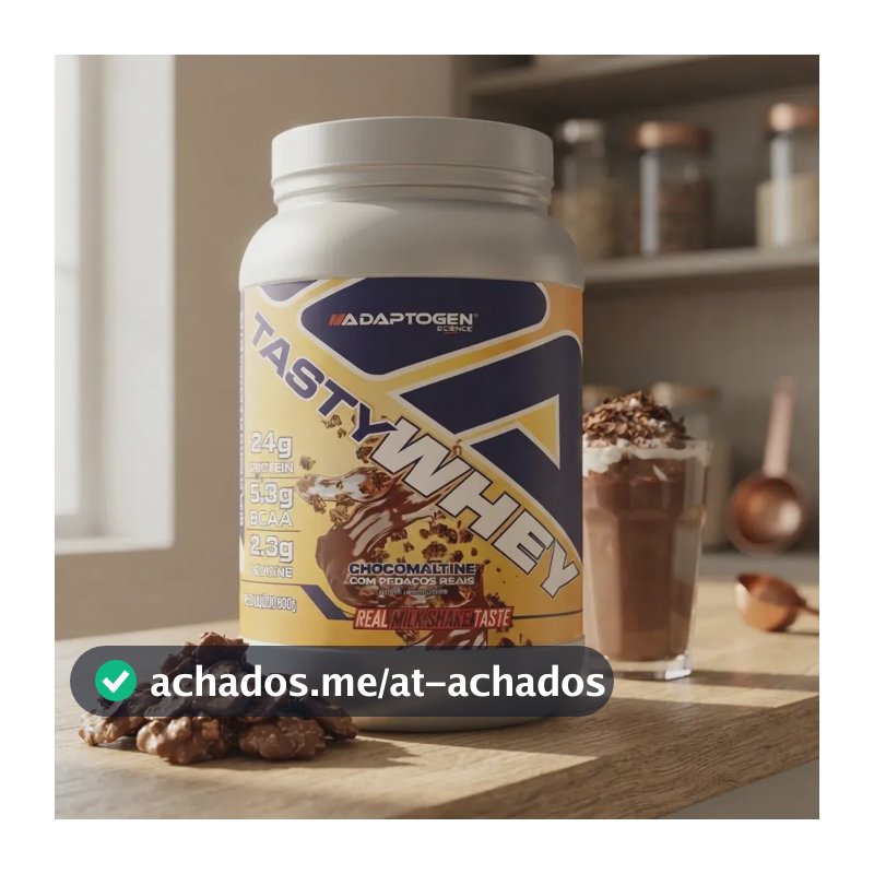 Whey protein Adaptogen Science Tasty Gourmet Tasty 3w Chocomaltine (900g) em pó x 900g
