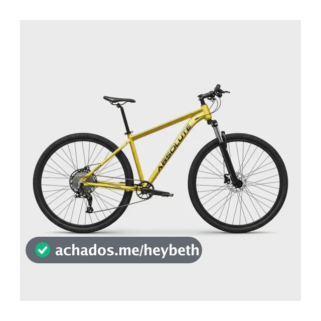 Bicicleta Aro 29 Absolute Nero 5 12v Freio Hidráulico Trava Amarelo/preto 17