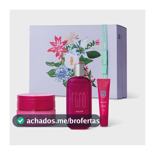 O Boticário Egeo Dolce Kit Presente (3 Itens)