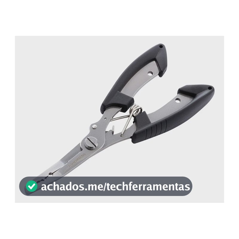 Alicate De Pesca Multifuncional Fishermans Inox C/ Trava