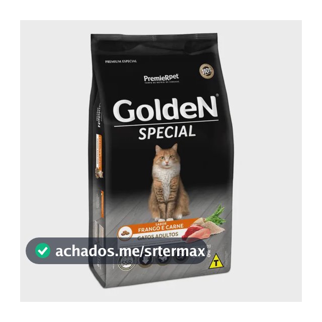 Ração Golden Special Gatos Adultos Frango E Carne 10,1 Kg
