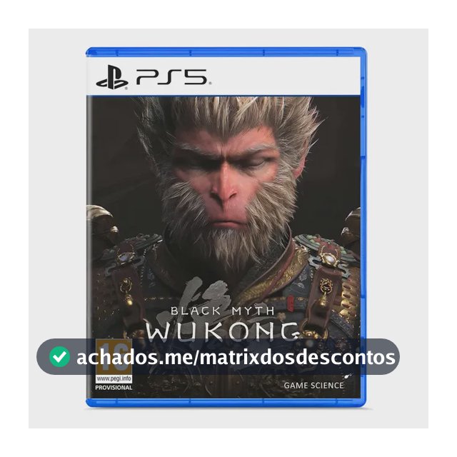 Black Myth Wukong Ps5 Midia Fisica