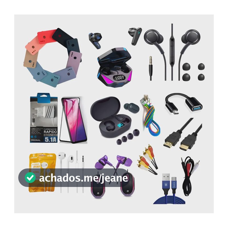 Kit 185 Acessórios P/ Celular E Capas Atacado+40 Brindes Variadas Misto
