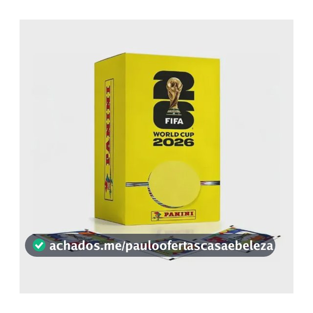 Dispenser Lacrado - 100 Envelopes  Copa Do Mundo 2026 Copa Do Mundo 2026