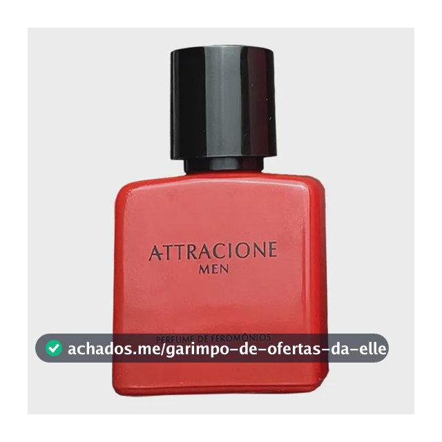 Attracione Men perfume Masculino Com Feromônios Ativados 25 mL