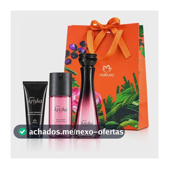 Kit Presente Kriska Drama (3 Itens) Natura