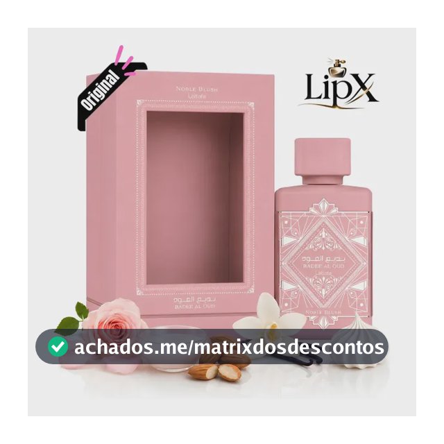 Perfume Árabe Badee Al Oud Noble Blush 100ML Original