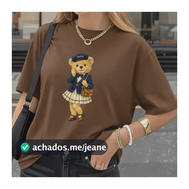 Camiseta Feminia T-shirt Algodão Moda Cristã Linda Mulher