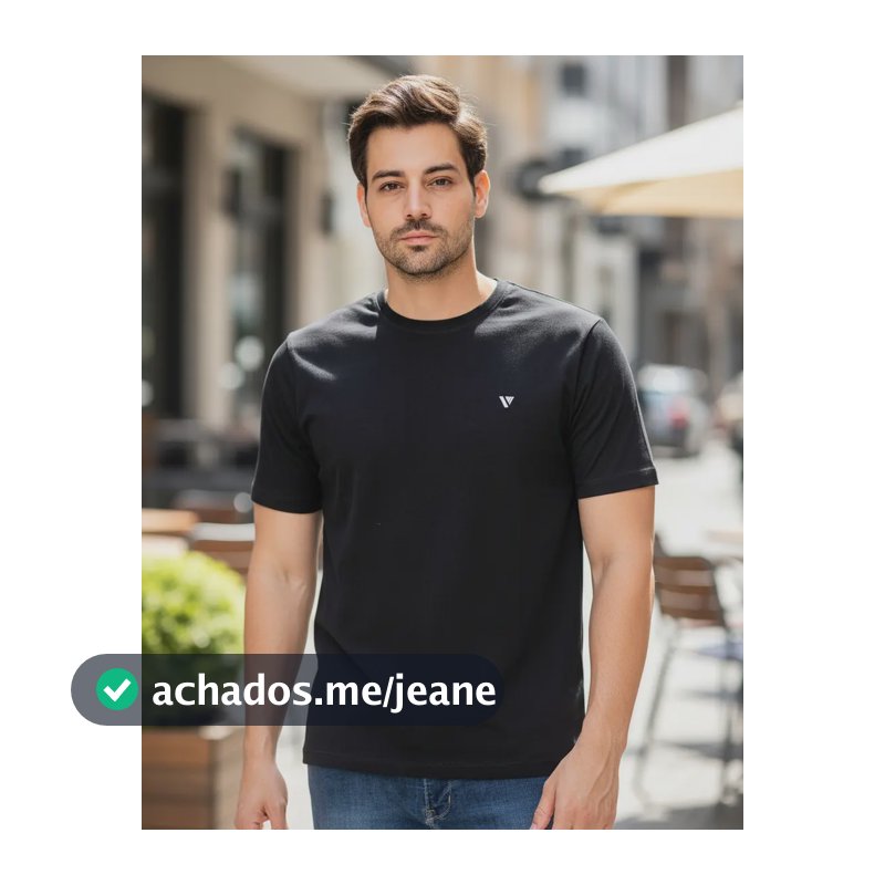 Camiseta Masculina Camisas Slim Voker 100% Algodão Atacado
