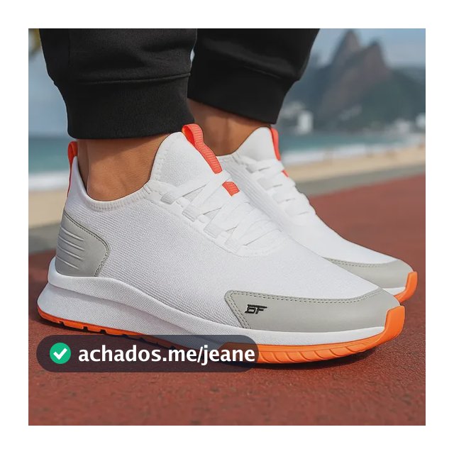 Tênis Branco Masculino Para Academia Esportivo Bf Shoes