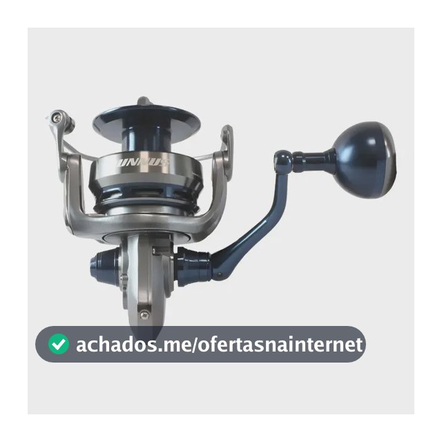 Molinete Thunnus 6500 Alumínio 10 Rolamentos Cinza Marine Cinza Direito/esquerdo