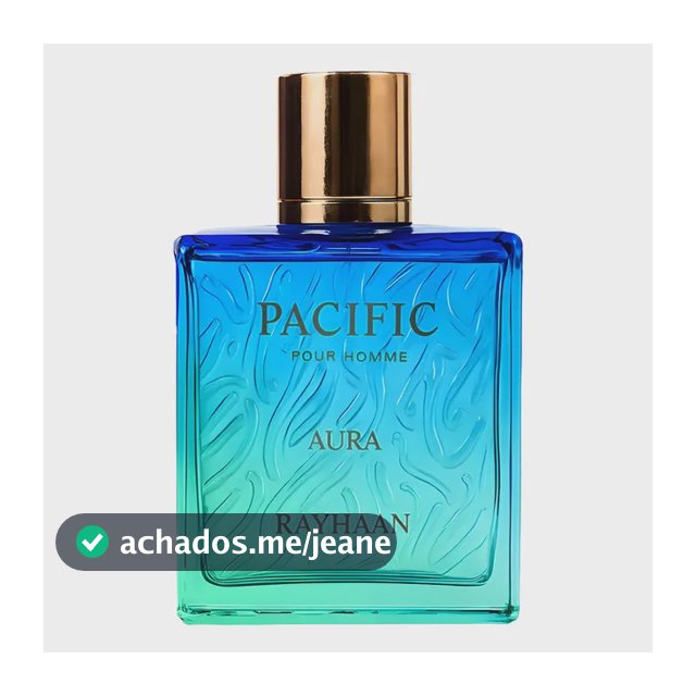 Perfume Rayhaan Pacific Aura Eau De Parfum 100ml Para Homens