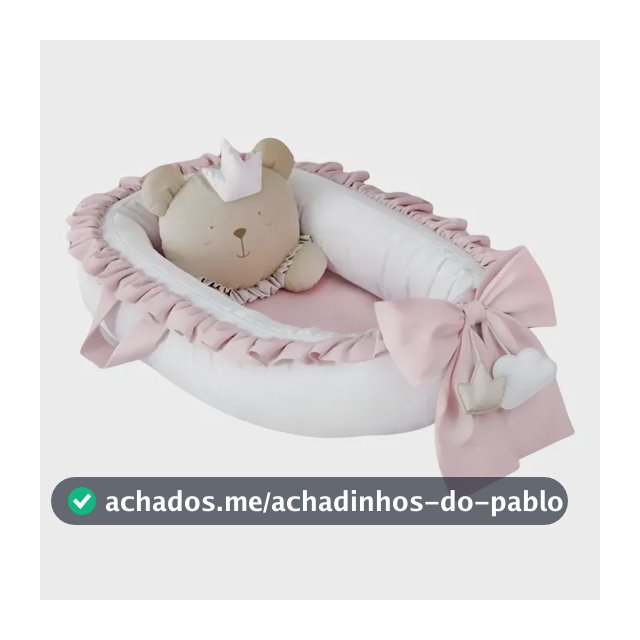 Ninho Redutor De Berço Tecido Aconchegante Vários Modelos