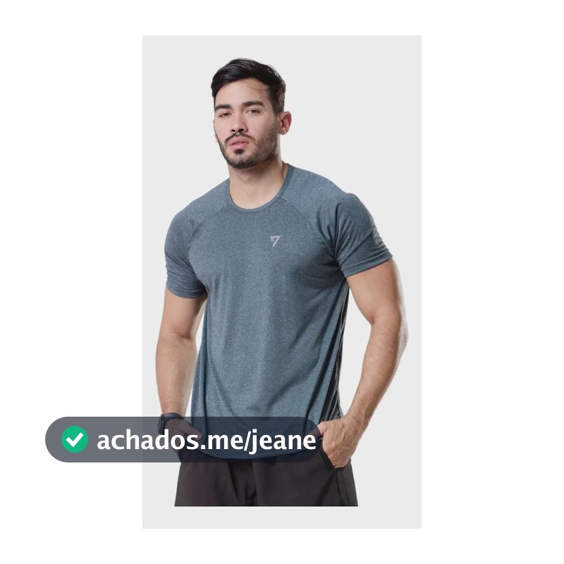 Camiseta Masculino Blusa Academia Treino Dry Fit Seven Line
