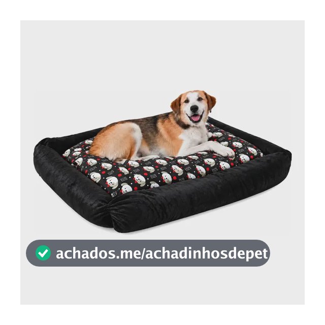 Cama Pet Extra Grande 100x70 Impermeável Cama Cachorro Luxo