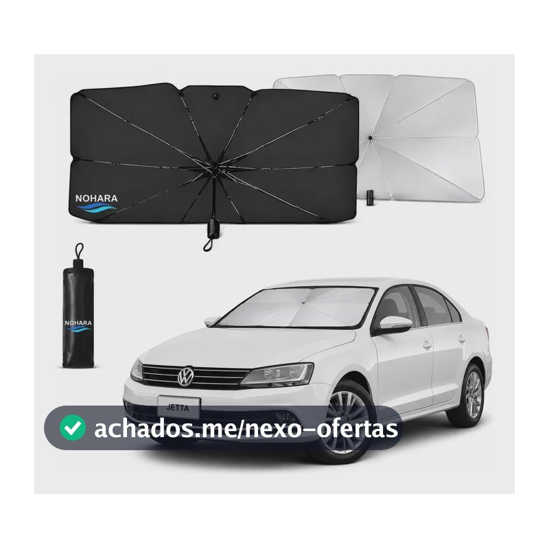 Quebra Sol Para Brisa Carro Protetor Solar Guarda Chuva