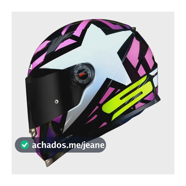 Capacete Ls2 Ff358 Classic Starwar Rosa