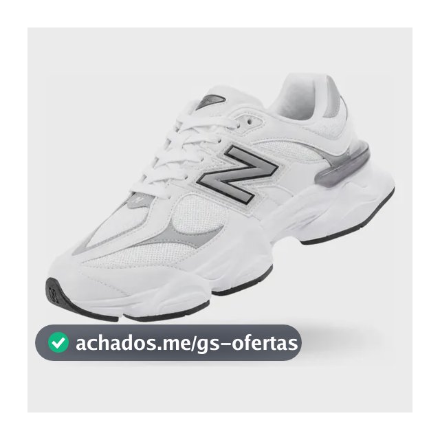 Tênis New Running Masculino Feminino Corre Academia Balance Branco E Prata Liso 38.0 Br