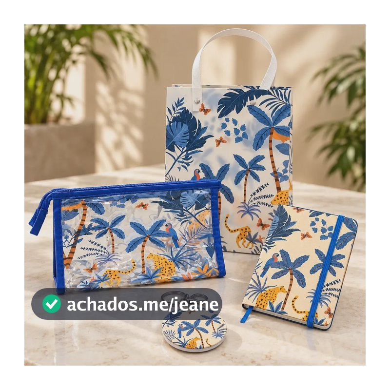 Kit Presente Feminino Mulher Dia Das Mães Lembranças Aniver Kit Selva